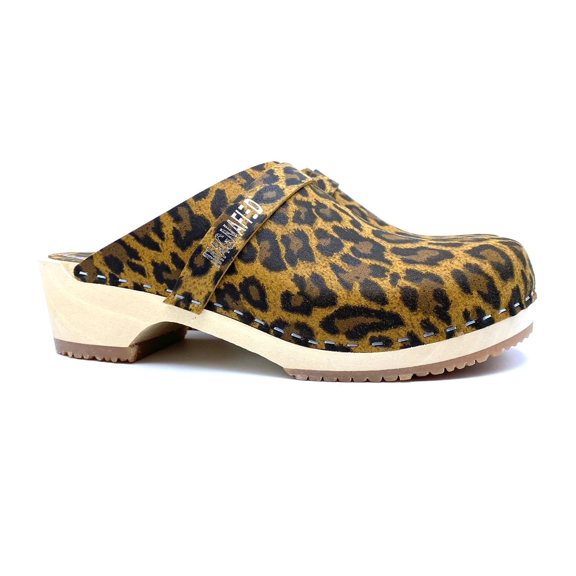 Freja Clogs | Vegan Leopard