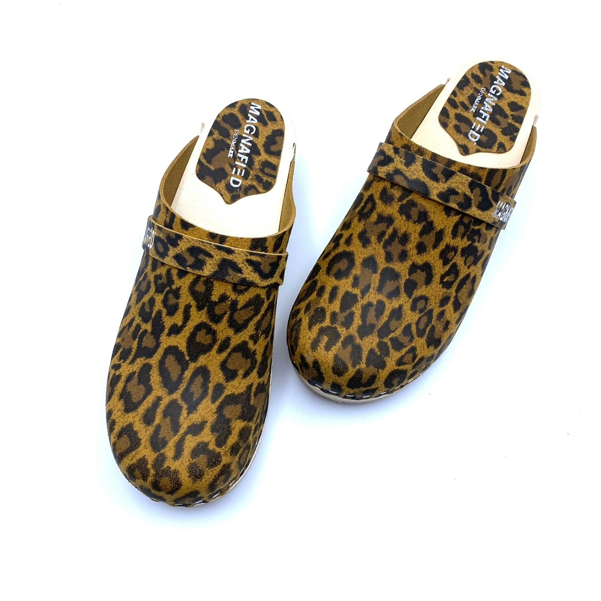 Freja Clogs | Vegan Leopard