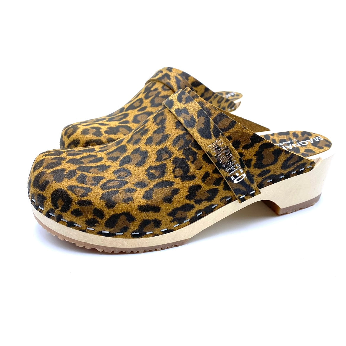 Freja Clogs | Vegan Leopard