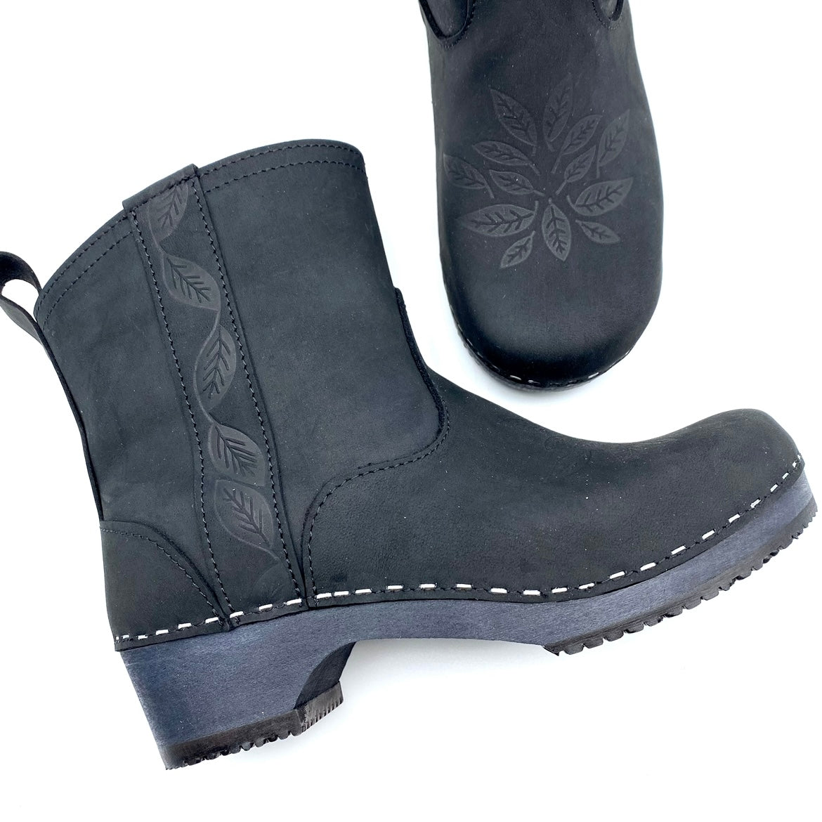 Hannah Boots | Black Leaves