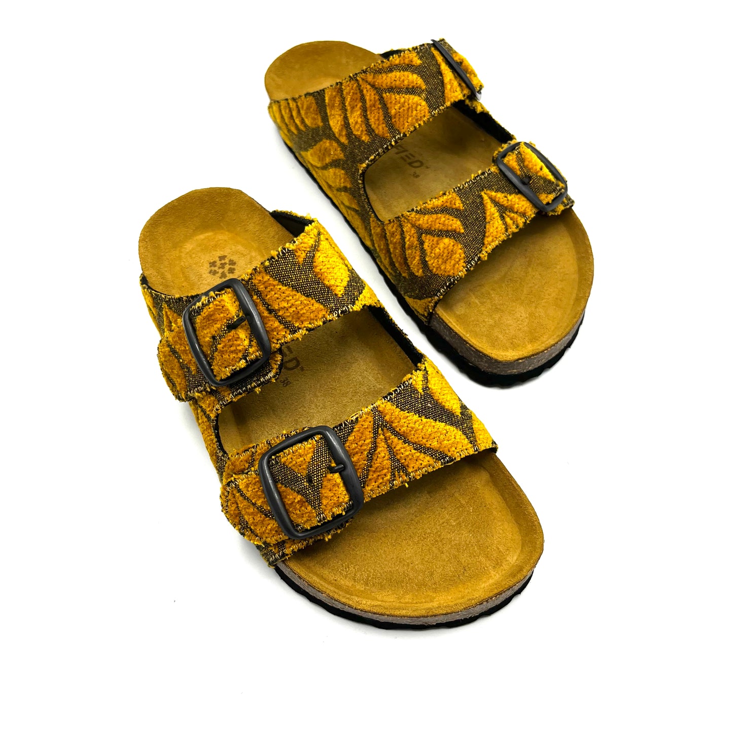 Thora 2-buckle Sandals | Sun Yellow Blossom