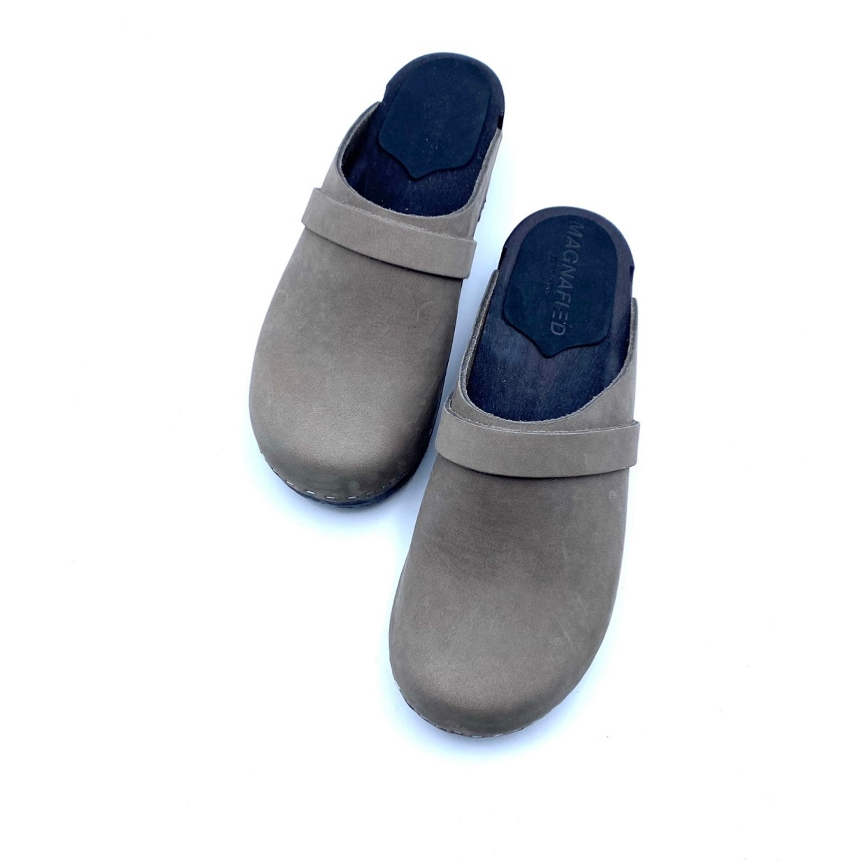 Freja Clogs | Stone Grey