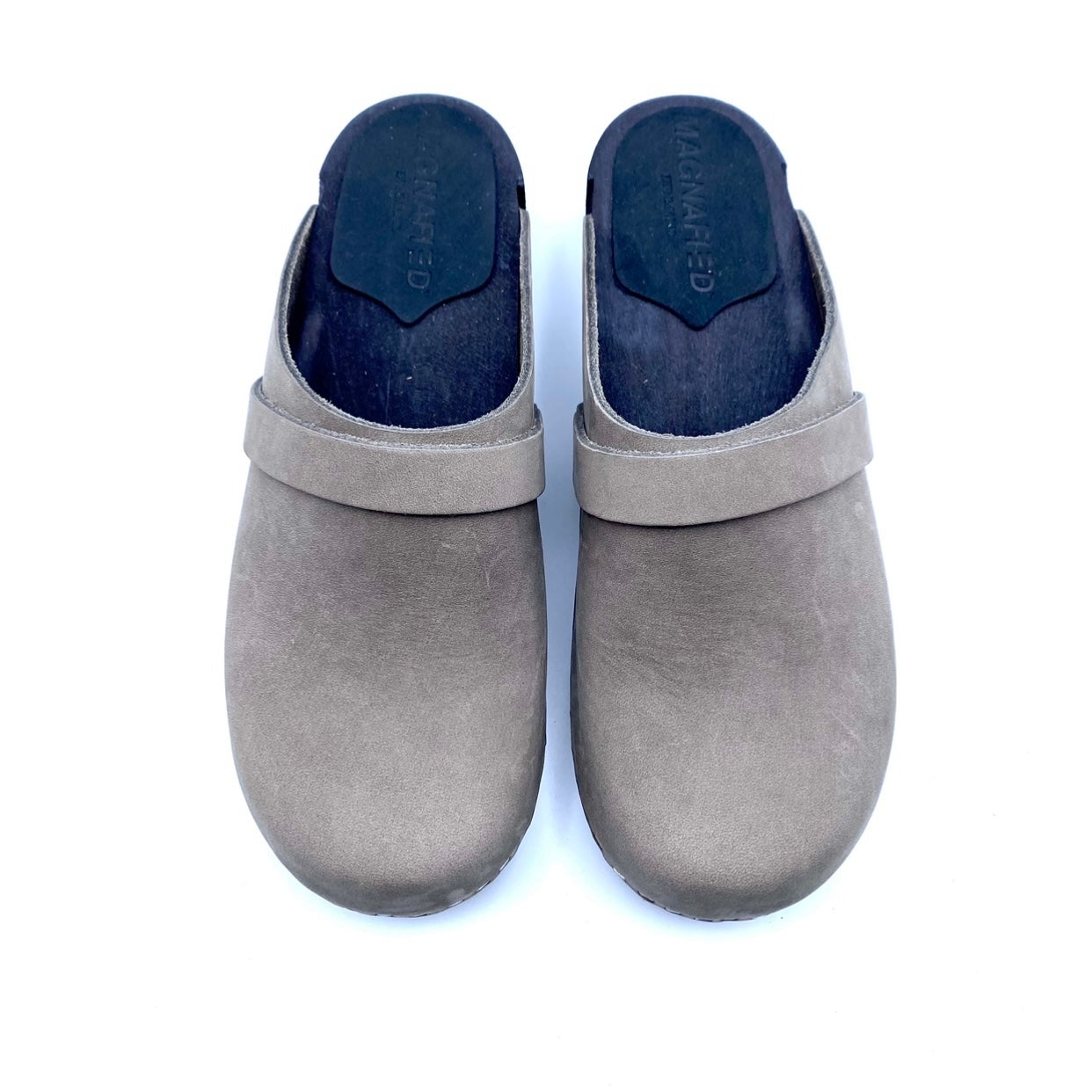 Freja Clogs | Stone Grey