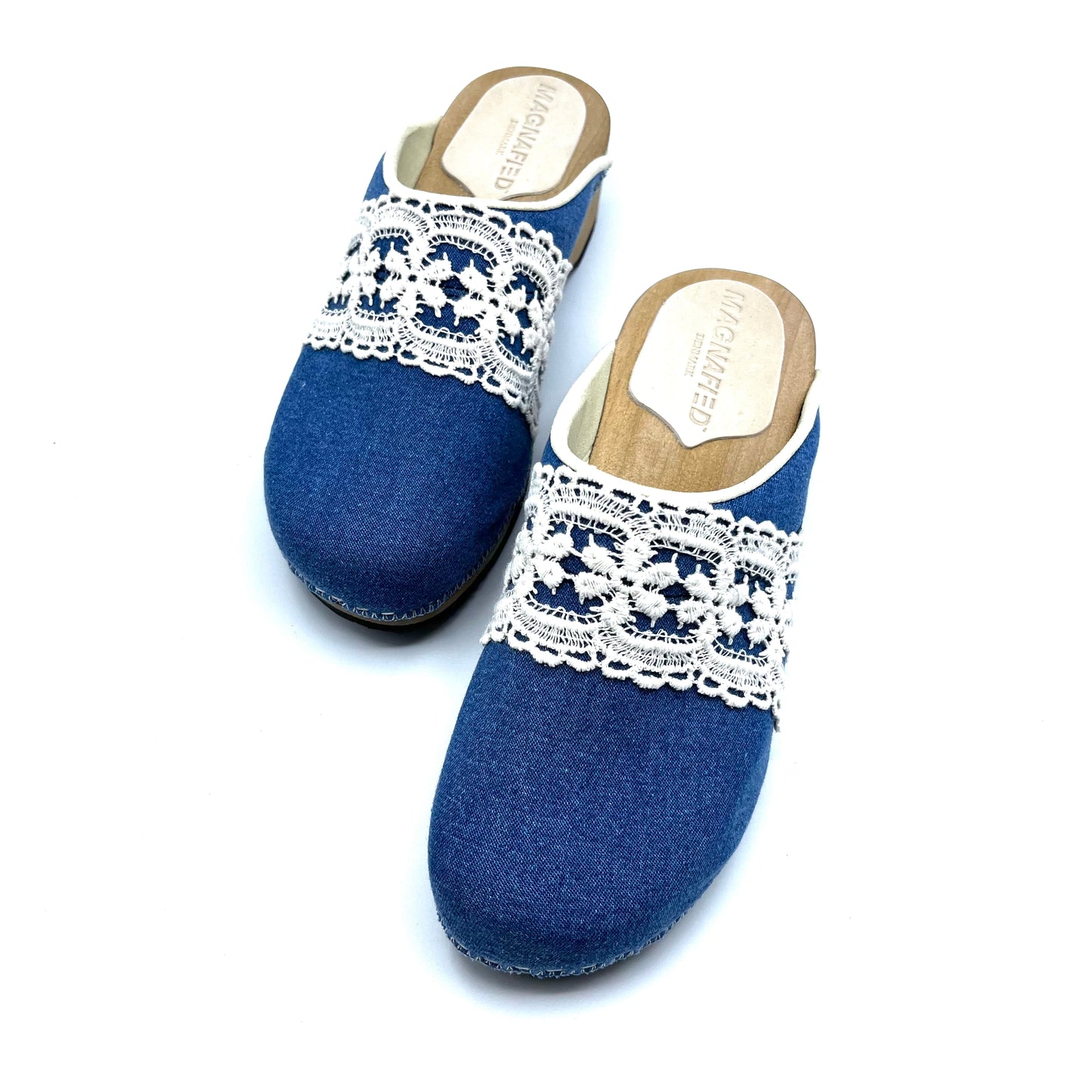 Embla Clogs | Pure Denim x Knitted Band