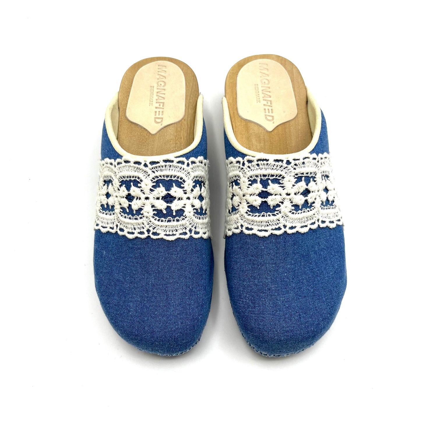 Embla Clogs | Pure Denim x Knitted Band