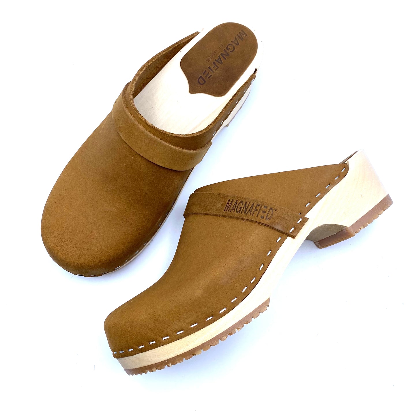 Freja Clogs | Cowboy Brown Nubuck