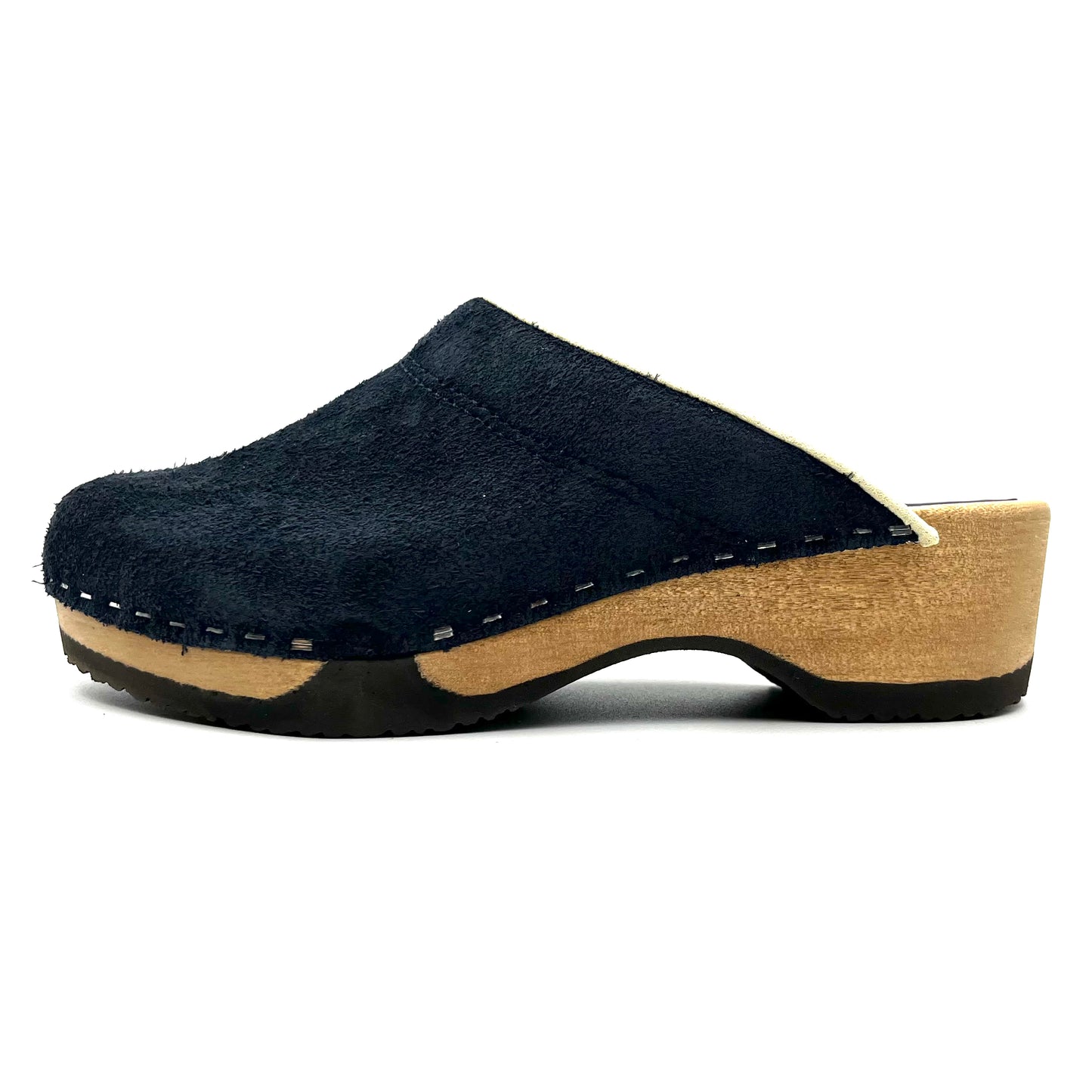 Embla Clogs | Premium Italian Suede Dark Navy