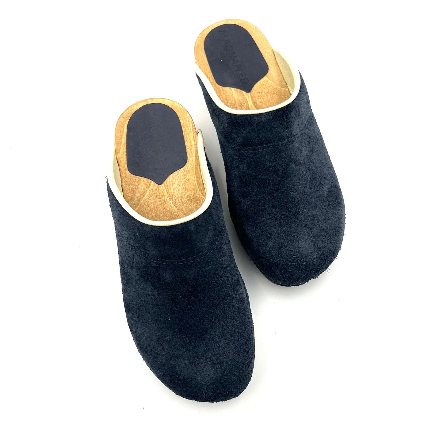 Embla Clogs | Premium Italian Suede Dark Navy