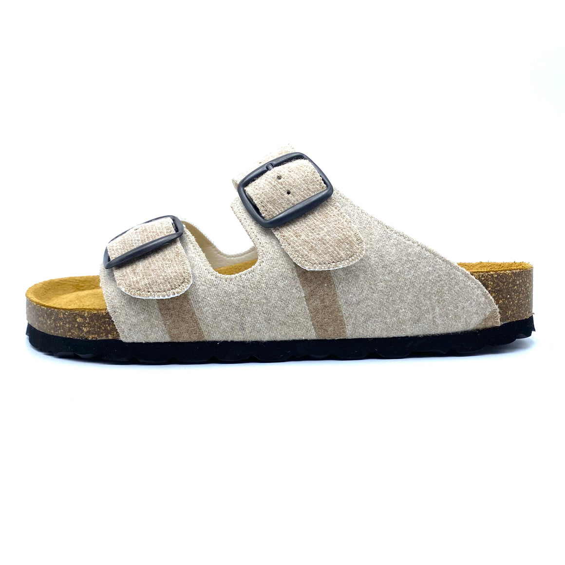 Thora 2-buckle Sandals I Point Dume Tonal pure Virgin Wool