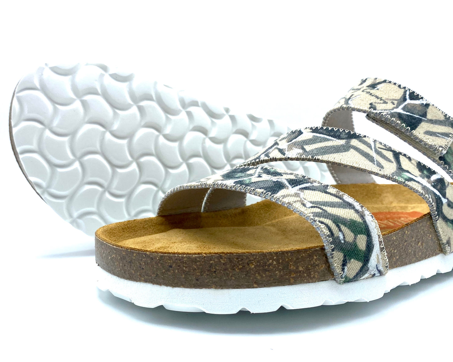 Studio Torun 3-strap Velcro Sandals | County Camouflage