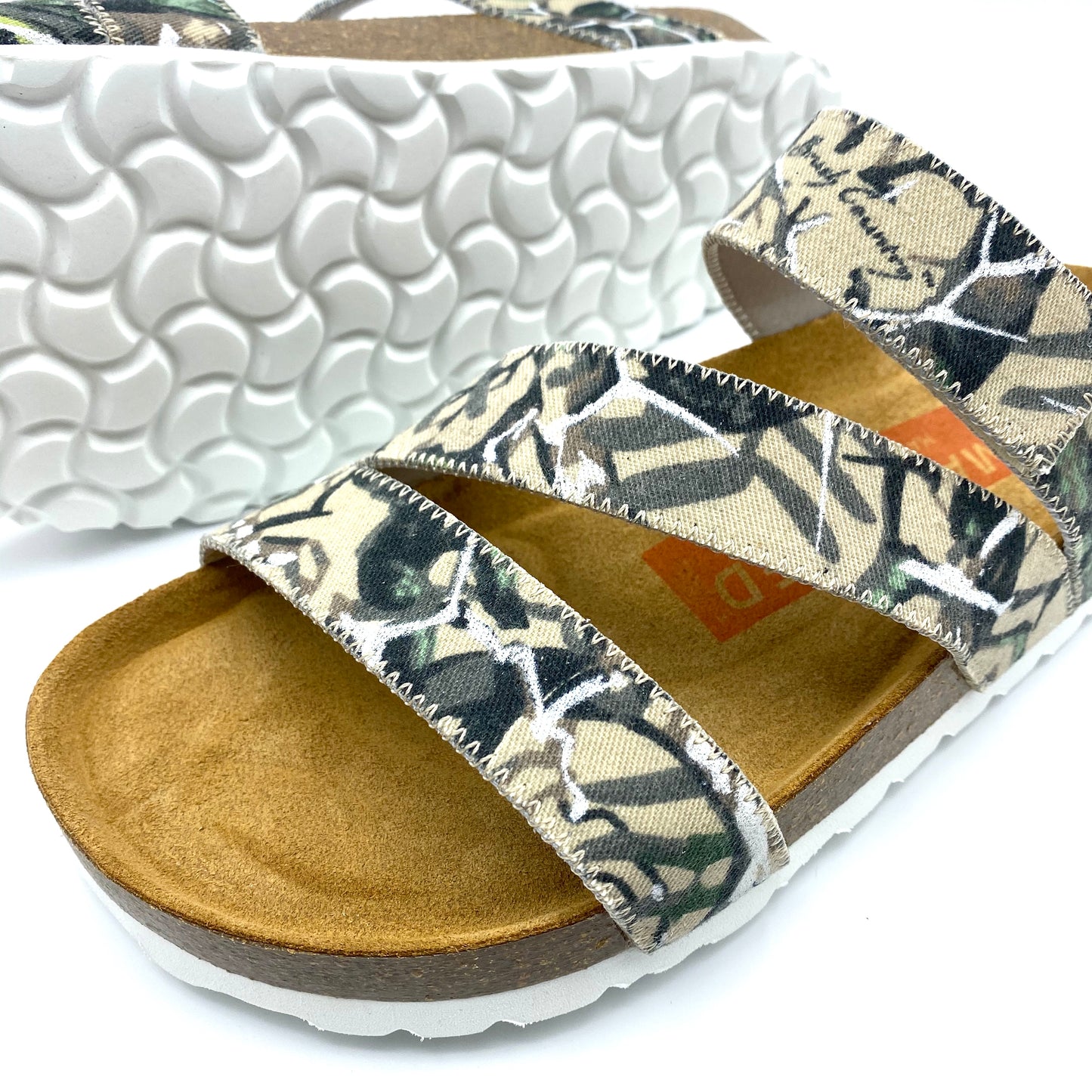 Studio Torun 3-strap Velcro Sandals | County Camouflage