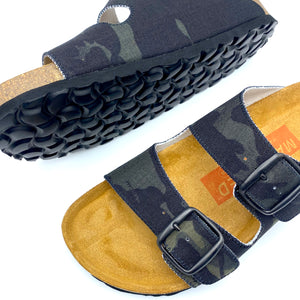 Thora 2-buckle Sandals | MultiCam Black Camouflage