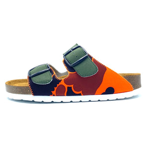 Thora 2-buckle Sandals | O.D x Orange Camo