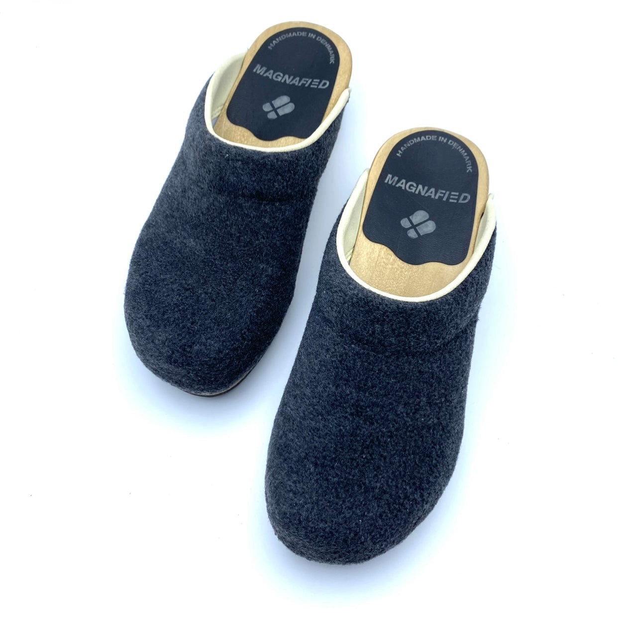 Embla Clogs | DONNI Charcoal Sherpa