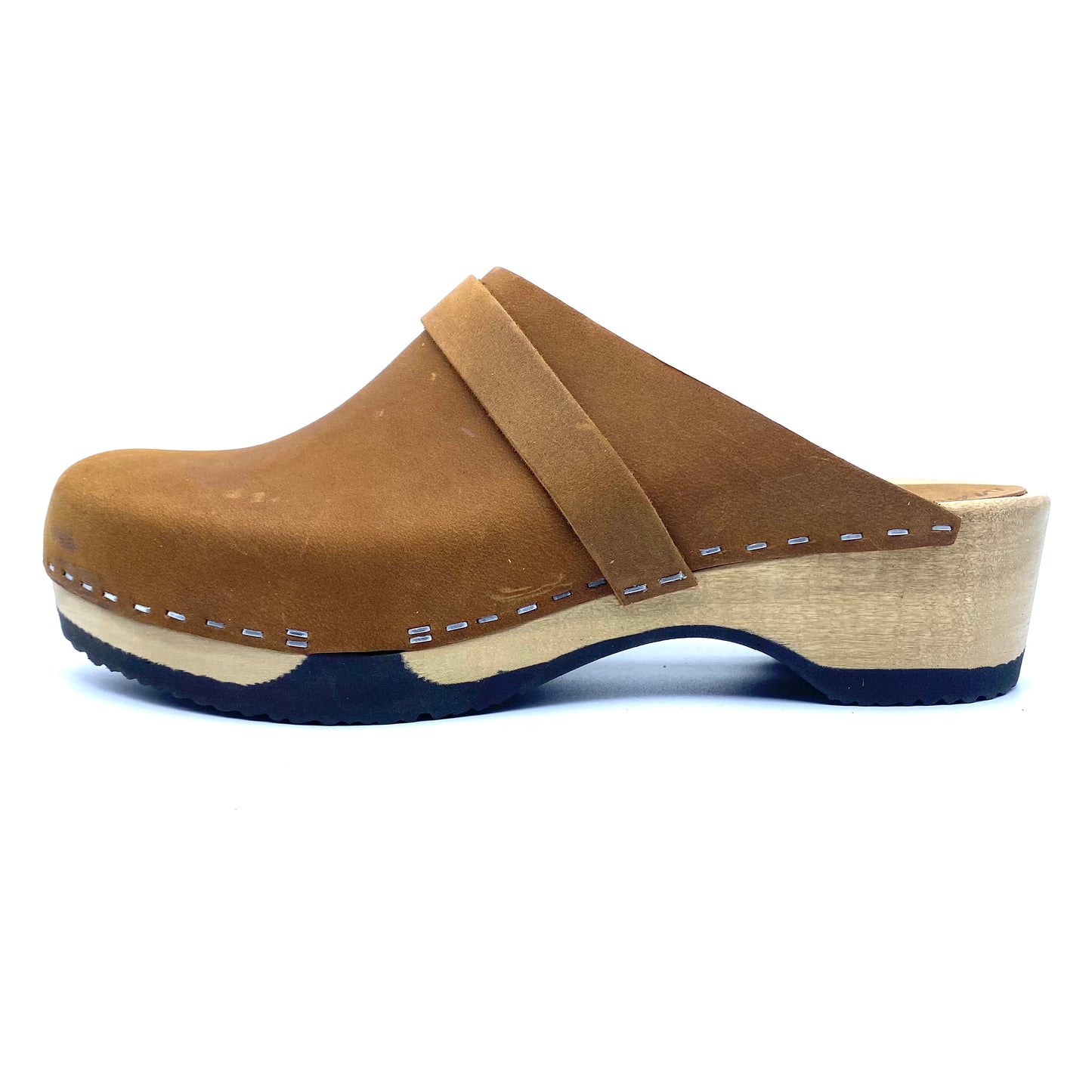 Emily Clogs | Premium Nubuck Brown