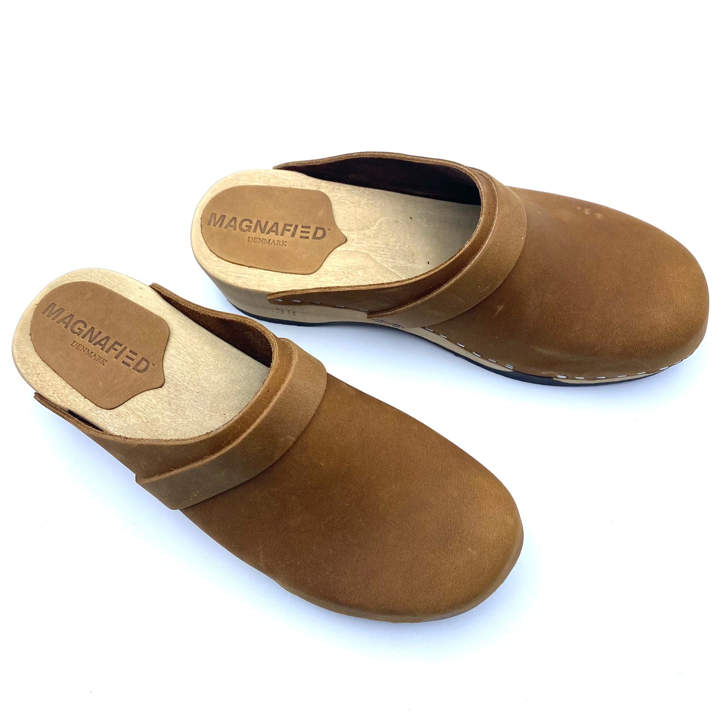 Emily Clogs | Premium Nubuck Brown