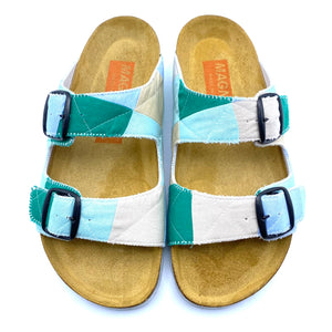 Thora 2-buckle Sandals | Patchwork3 Solid 07 / 41