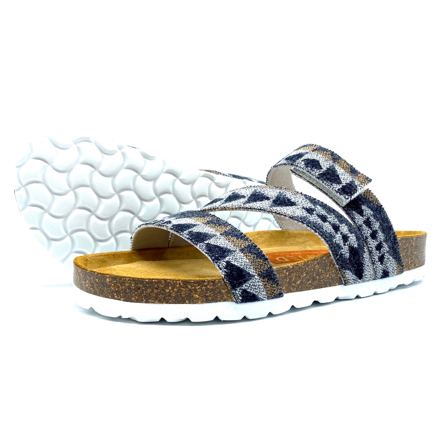 Studio Torun 3-strap Velcro Sandals | Santa Fe Black