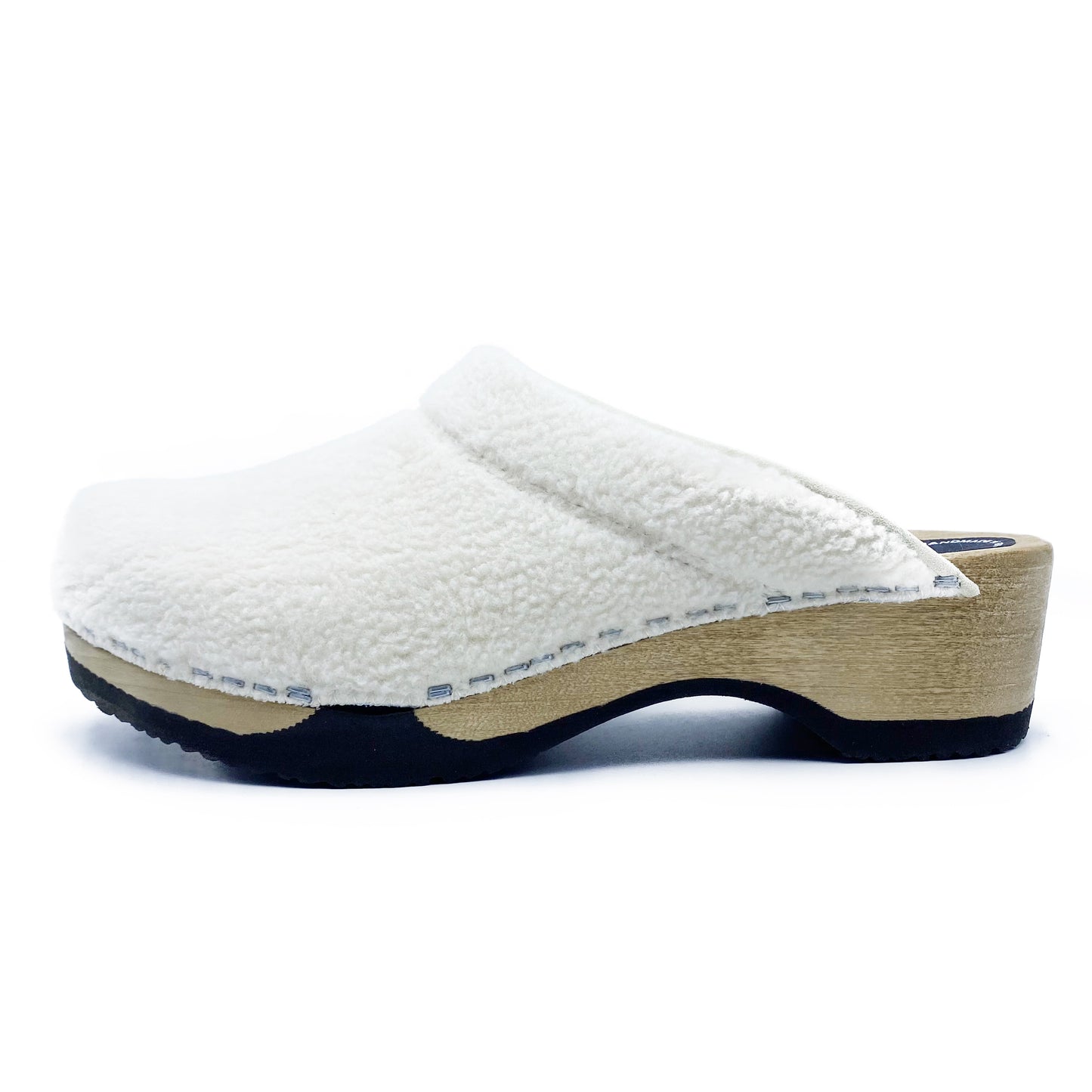 Embla Clogs | DONNI Cream Sherpa