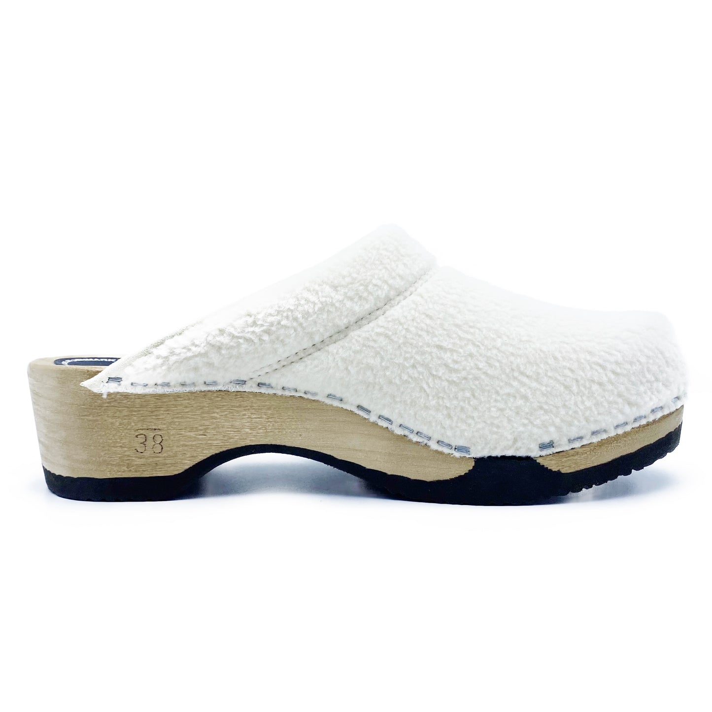 Embla Clogs | DONNI Cream Sherpa