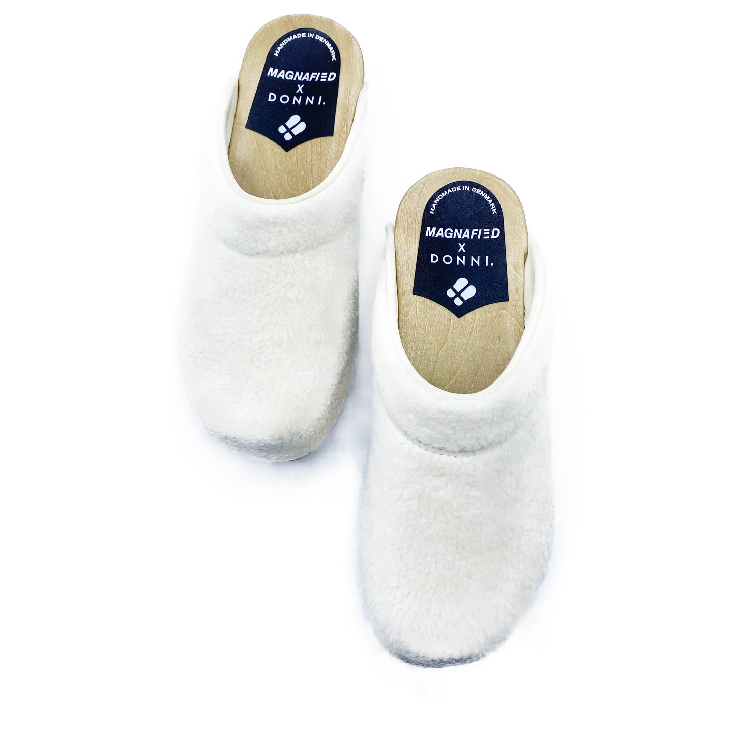 Embla Clogs | DONNI Cream Sherpa