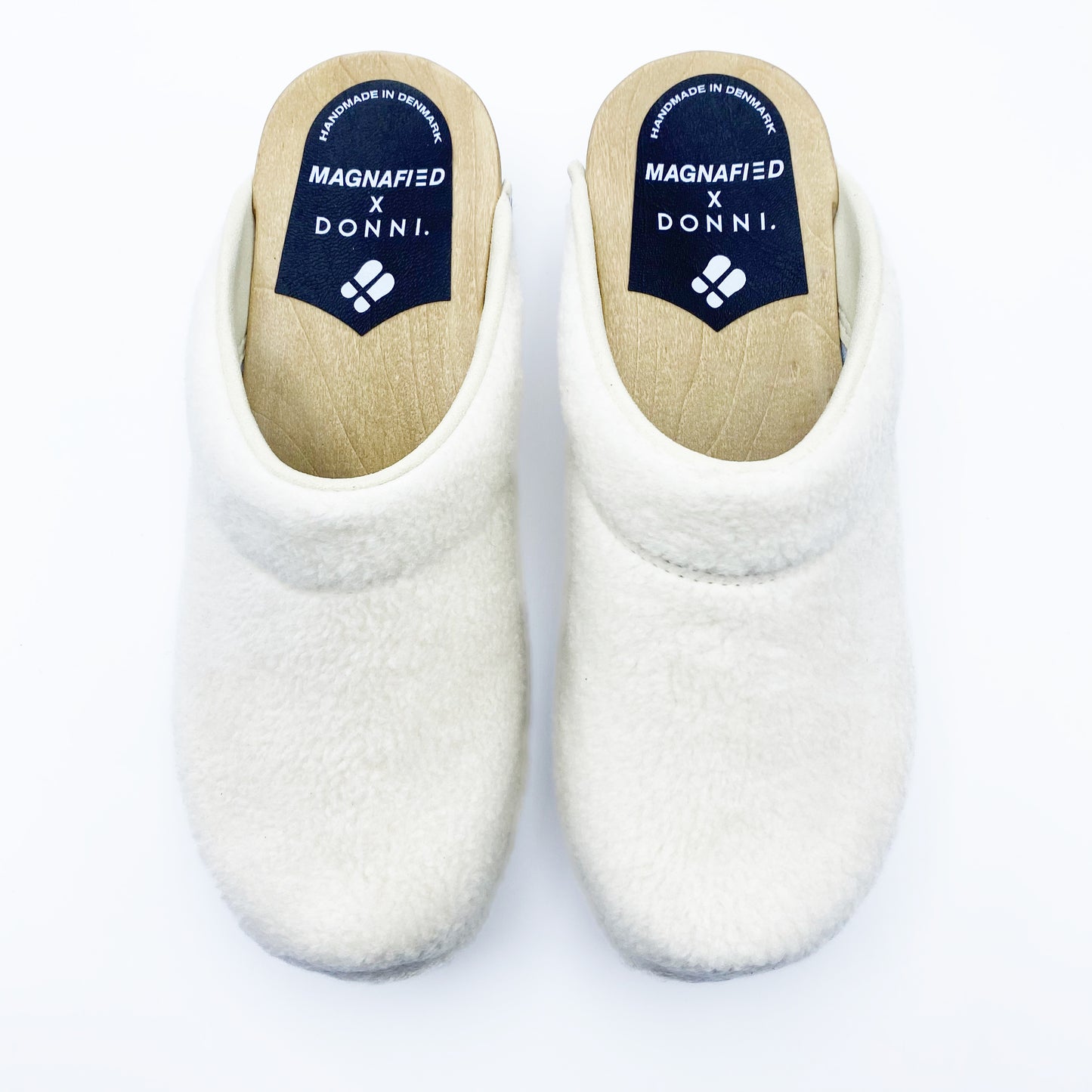 Embla Clogs | DONNI Cream Sherpa