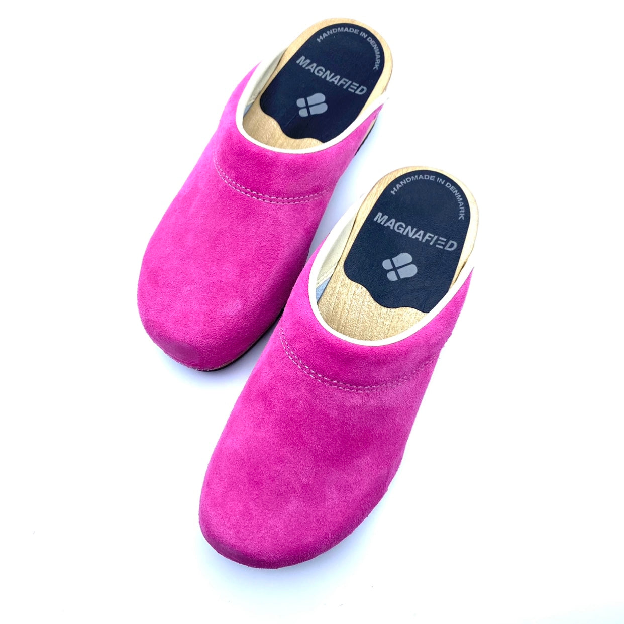 Embla Clogs I Premium Italian Suede Pink